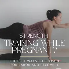 Wondering if you can strength train while pregnant? Absolutely. We show you the best ways to move smart, not just push hard, to build stamina, reduce pain, and prepare your body for labor and recovery.
