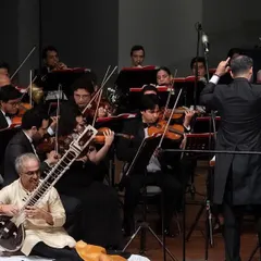 Performing my Guru Pandit Ravi Shankar's Sitar Concerto No. 1 with the Guayaquil Municipal Orchestra in Ecuador. It is an honor to bring the sound of the sitar to a full philharmonic orchestra, bridging worlds through music.