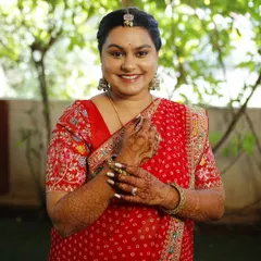 My beautiful Haldi bride. For this pre-wedding ceremony, we went with a very natural and dewy makeup look that would last all day in the sun.