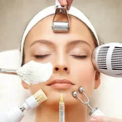 This graphic illustrates the concept behind my rejuvenating facials. I combine multiple techniques and technologies to deliver a comprehensive treatment that leaves your skin deeply cleansed, hydrated, and glowing.