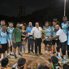 The Court Crusaders, our Hooplah '25 Men's Division champions. A team effort that showcased peak performance and teamwork.