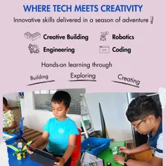 At my summer camp, tech meets creativity. I offer hands-on learning in creative building, robotics, engineering, and coding, turning a school break into a season of adventure.