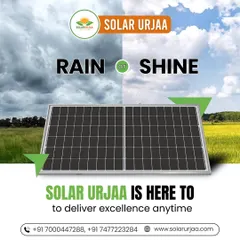 Whether it's a bright sunny day or a cloudy monsoon afternoon, our systems are designed for consistent performance. We are here to deliver excellence and reliable energy, anytime you need it.