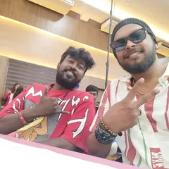 A selfie with my co-judge during the 'INCANTO 2K25' competition. The vibe was amazing and the talent was off the charts.