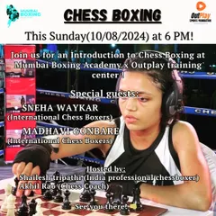 We host special events like this introduction to Chess Boxing, featuring international champions. We believe in expanding our athletes' skills beyond traditional boxing.