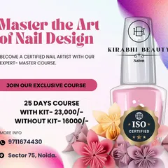 If you want to build a career in the beauty industry, my nail artist course is the perfect start. In just 25 days, you can become an ISO Certified Nail Artist, with all the skills you need to work professionally. I offer options with or without a full kit included.