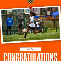 We are proud of Aria Dsa, who was selected for the FIFA AIFF Talent Academy trials. This is a significant step on her pathway to elite football.