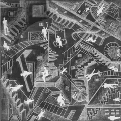 This piece, inspired by M.C. Escher, is a testament to pushing creative boundaries. During our Playfield 1SR workshop, I challenged Shreya, an intern, to move beyond her comfort zone. The result is this remarkable drawing that explores the labyrinthine quality of a space, a powerful achievement that shows the growth possible when we dare to experiment.