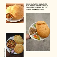 Straight from the streets of Delhi to your plate, our Chole Bhature is a timeless classic. We serve it with all the traditional accompaniments for an authentic experience.