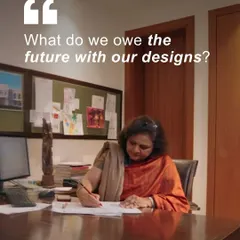 "What do we owe the future with our designs?" Partner Alpana Gupta reflects on the responsibility of institutional architecture. Every project is an opportunity to solve today's needs while honoring the legacy we leave for tomorrow.