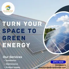 Turn your space into a source of green energy. I can help you design and install a system that fits your property perfectly, whether it's a home or a commercial building.