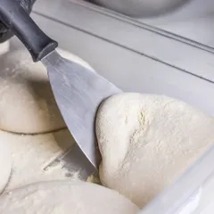 It all begins here. A handful of dough, gently shaped and left to rest, gathering softness with every passing hour. There’s something calming about this part.