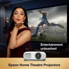 Feel the excitement of every match with a projection system that makes you feel like you're in the stadium. Epson projectors deliver bright, fluid motion, making them perfect for watching fast-paced sports in larger-than-life detail.