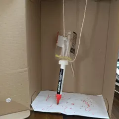 Inspired by a book from our library, one of our young scientists built his own seismograph at home. This is the magic I love to see: when reading sparks curiosity and leads to real-world creation.