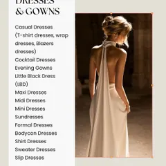 Ever feel overwhelmed when shopping? This is a complete women's fashion shopping list to help you build a capsule wardrobe. It covers everything from tops and bottoms to dresses and outerwear, ensuring you have all the essentials.