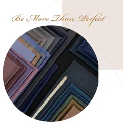 Be more than perfect. Our curated selection of premium fabrics is the first step in creating a garment that not only fits flawlessly but also expresses your personal style.