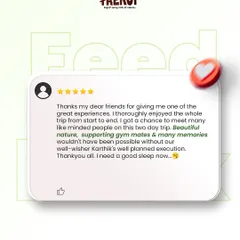 A wonderful review from a trekker who enjoyed meeting like-minded people and creating many memories on a well-planned trip.