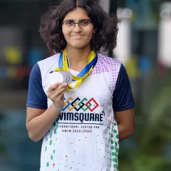 We are proud of Dayanitha Shankar's incredible performance at the Tamil Nadu State Championship, where she earned multiple medals in IM, freestyle, butterfly, and breaststroke.