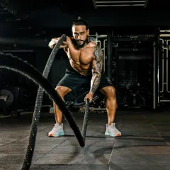 Battle ropes are a killer full body workout for conditioning and fat loss. I incorporate these high intensity sessions into my client's plans to accelerate results.