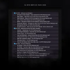 More tracks from the 2025 Bootleg Pack, including my Adhunyk Lab singles and exclusive edits. I love putting these together for other DJs and my fans to enjoy.