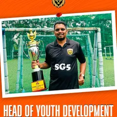 Meet Siddhesh Srivastav, our Head of Youth Development. He plays a pivotal role in shaping the curriculum and future of our young stars.