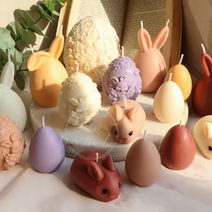 My full Easter collection, featuring an array of adorable bunnies and decorative eggs in soft pastel colors. These are perfect for your Easter festivities or as a sweet spring gift.