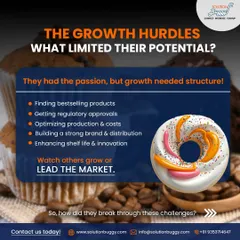 Growth for Dough Darlings was limited by operational hurdles like finding bestselling products, optimizing costs, and enhancing shelf life. I provided a structured plan to break through these challenges and prepare them for market leadership.