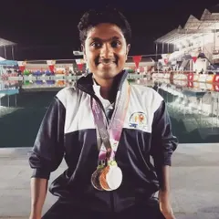 Celebrating our champions! We congratulate Naveen Venkatesh on his incredible achievement of winning one gold and two silver medals at the National Para Swimming Championships. His success inspires our entire community.