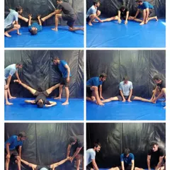 Flexibility is crucial for effective self-defense and injury prevention. We incorporate assisted stretching to improve range of motion for high kicks and ground grappling. Pain is temporary, pride is forever.