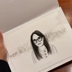 Another live watercolor illustration from the Louis Vuitton event. It's always an honor to use my skills to create something special that people can cherish for years to come.