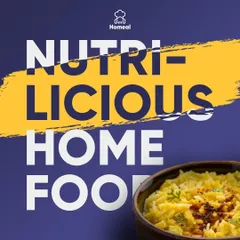 Nutri-licious home food is what we're all about. Our meals are packed with wholesome goodness and soulful taste, coming straight from the kitchens of passionate home chefs.