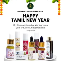 Happy Tamil New Year. To celebrate new beginnings, we've showcased a collection of our products that are rooted in tradition and made with love, perfect for starting a new glow journey.