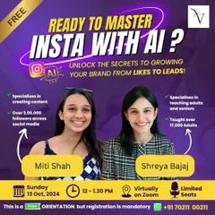 The world of social media marketing has been transformed by AI. I invite you to a free orientation where my co-mentor and I will show you how to use AI to grow your Instagram brand from likes to actual leads. This is your first step to mastering Instagram the smart way.