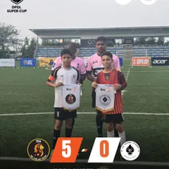 A phenomenal 5-0 victory for our U13 team in the DPDL Super Cup. A demonstration of total football and teamwork.