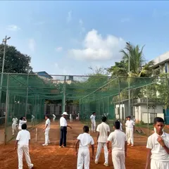 The U14 Dombivli Centre squad during a net session. These camps are crucial for identifying and nurturing talent from the suburbs.