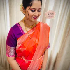 An elegant and soft makeover for this lovely client. The makeup is subtle, focusing on enhancing her natural features for a graceful and timeless look.
