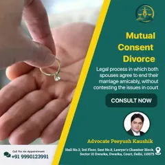 A mutual consent divorce is a legal process where both spouses agree to end their marriage amicably. I guide you through this process to ensure it is as smooth and straightforward as possible, avoiding lengthy court battles.