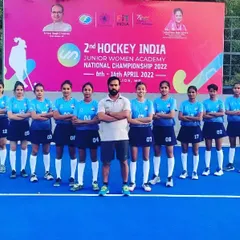 My Junior Women's team stands united and ready. This squad's performance at the national championship is a proud achievement for the academy.