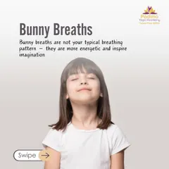 Bunny Breaths are an energetic and imaginative breathing exercise. This technique involves quick, short inhales through the nose, which helps kids feel energized and focused.