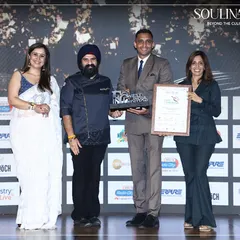 A moment of pride as we receive the "Best Caterer of the Year" award at the Food Connoisseurs India Convention 2025, West India Edition. This honour recognizes our commitment to culinary innovation.