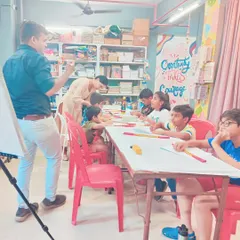 The kids were so curious and asked so many great questions during our robotics workshop. It's all about hands-on learning and sparking that interest in technology.