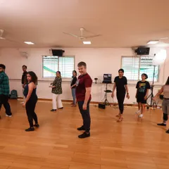The unscripted drama of dance classes. Our expressions deserve their own reality show, from intense focus to pure confusion. These are the priceless, memorable moments.