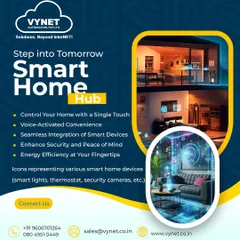 The Smart Home Hub is the brain of your automated house. It provides single-touch and voice-activated control over all your connected devices, enhancing security, improving energy efficiency, and giving you complete peace of mind.