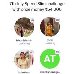 Announcing the four winners of our 7th July challenge, who shared a prize pool of Rs 54,000. Their dedication is an inspiration to our entire community.