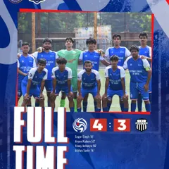 We take all three points! A hard-fought 4-3 win in the MFA Super League, showcasing our clinical finishing and teamwork under pressure.