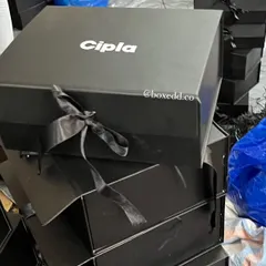 Behind the scenes of the Cipla New Year order, with stacks of branded boxes ready for our global dispatch.