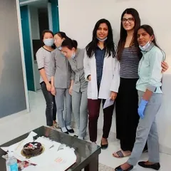 Celebrating the amazing women who are the backbone of our clinic. Their hard work and dedication make everything we do possible, and I'm so proud to work alongside them every day.
