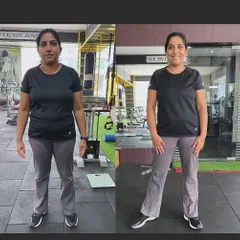 In just 3 months, this client made incredible progress. Her journey is a great example of how a structured workout plan can lead to visible changes in body composition and confidence.