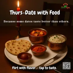 A Thurs-Date with Food. Because some dates, like this candlelit meal for one, taste better than others. Flirt with flavor and treat yourself.