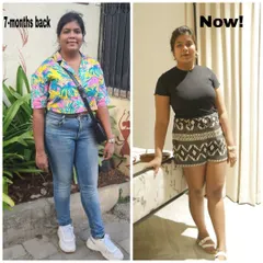 This transformation goes beyond looks; it's about gaining a new lease on life. After just seven months, this client not only changed her physique but also overcame breathing issues, now able to complete a full hour of high-stamina workouts.